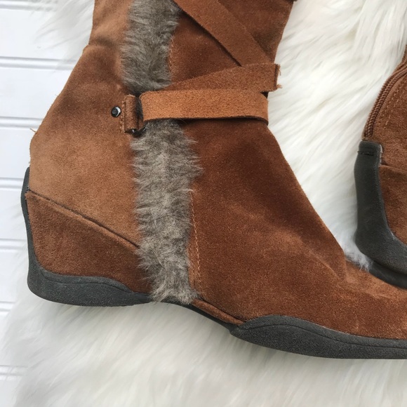 Genuine Suede Vintage Suede Boots - Picture 3 of 8